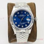 VRF Rolex Datejust 41 Navy Face 904l Stainless steel Jubilee watch A2836